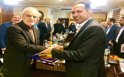 آیین تودیع و معارفه سرپرست شرکت آب و فاضلاب روستایی استان خوزستان با حضور جمعی از مسولین و کارکنان این شرکت برگزار شد.