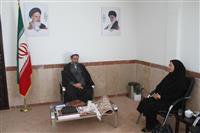 دیدار مدیرکل حفاظت محیط زیست استان کرمان وجمعی از مسئولین ادارات ستادی با امام جمعه محترم حجت الاسلام و المسلمین علیدادی سلیمانی