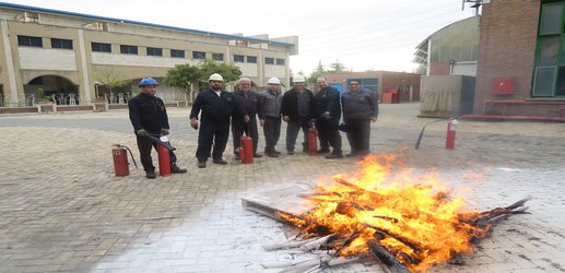 برگزاری مانور ایمنی در نیروگاه طرشت