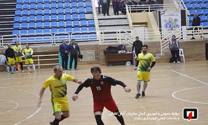 تیم آتش نشانی رشت قهرمان مسابقات فوتسال کارکنان دولت شد/ گیلان