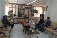 دیدارسرهنگ جلالی؛ مسئول سازمان بسیج کارمندان سپاه ثارالله وهئیت همراه بامهندس مرجان شاکری مدیرکل حفاظت محیط زیست استان کرمان