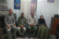 بازدید سرزده مهندس شاکری مدیرکل حفاظت محیط زیست استان کرمان از پاسگاه محیط بانی سرملک شهرستان بردسیر