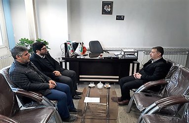 دیدار مدیر اجتماعی، سلامت و ورزش سازمان منطقه آزاد ماکو با مدیر امورآبفای  ماکو
