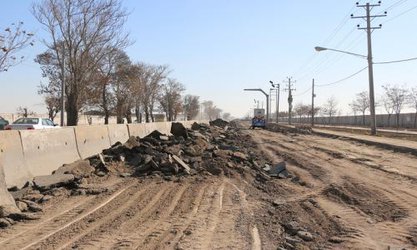 احداث محور حدفاصل شهرک شهیدان رجایی و باهنر تا پایان سال جاری