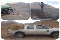 آبرسانی، توزیع علوفه، ایجاد فارو و مسدود نمودن تردد غیر مجاز به داخل منطقه حفاظت شده توسط یگان حفاظت محیط زیست شهرستان کرمان