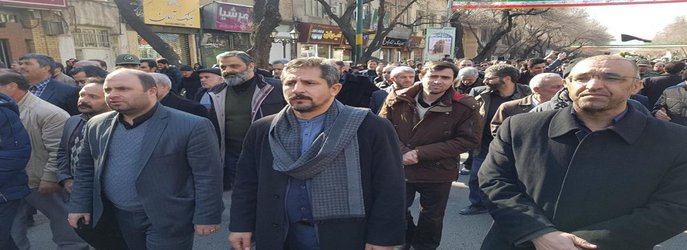 دو شهید تازه تفحص شده دوران دفاع مقدس تشییع شد
