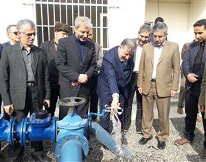 بهره مندی بالغ بر  ۱۶۰۰خانوار روستایی آمل از نعمت آب آشامیدنی سالم