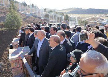 بهره برداری از سه دره بزرگترین سافاری پارک کشور با حضور معاون رئیس جمهور و رئیس سازمان محیط زیست کشور