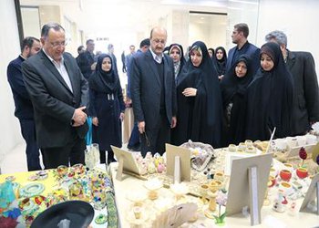 نمایشگاه دستاورد‌های زنان سرزمین من افتتاح شد