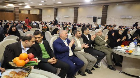 حضور اعضای شورای اسلامی شهر رشت در مراسم تقدیر از بانوان شاغل در شهرداری و جشن روز زن