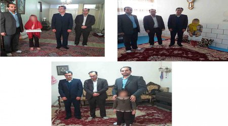 سرکشی از خانواده تحت پوشش کمک های صندوق رفعت/ ۴ کودک بی بضاعت چشم به راه کمک مالی همکاران هستند