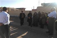 رسیدگی به مشکلات زیست محیطی شهرک فرهنگیان شهرستان زرند توسط مدیر کل حفاظت محیط زیست استان کرمان