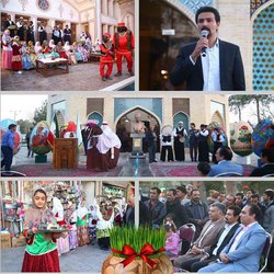 سروش نوروزی در کوشک میدان کمال الملک