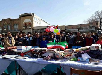 جمع‌آوری کمک‌های مردمی برای هم‌وطنان سیل‌زده، در فرصت برنامه‌های نوروزی