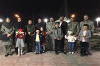 حضور مدیرکل حفاظت محیط زیست استان کرمان وهئیت همراه در مراسم ساعت زمین پاک درمحل پارک گنبدجبلیه