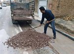 ایمن سازی و ایجاد دیوار حائل واقع در جنب نهر شهر آجو