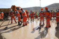 شهرداری شیراز بیشترین تلاش را برای پاکسازی معابر سیل زده انجام داده است