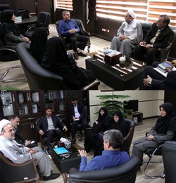 دیدار مدیران روابط عمومی و دبیران و مسئولین شورای فرهنگی صنعت آب و برق استان با مدیرعامل شرکت آب منطقه ای زنجان