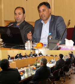 جلسه کارگروه بررسی سند نیروی انسانی،کارگروه شمال غرب شرکت های آب منطقه ای در زنجان برگزارشد.