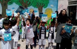 ارائه آموزش های مصرف بهینه آب به دانش آموزان مدرسه گنجینه زندگی شهرستان مشهد