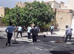 عملیات آسفالت رویه معابر در حال انجام است