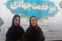 شرکت مدیر کل حفاظت محیط زیست کرمان و جمعی از مسئولان ستادی  در فریضه نماز جمعه و پاسخگویی به مردم در جایگاه میز خدمت جهادی تعبیه شده در مصلی کرمان بهرمناسبت هفته محیط زیست