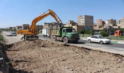 آغاز اجرای عملیات تعریض خیابان «ساری زمی»