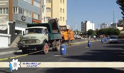 آغاز عملیات آسفالت‌ریزی اساسی خیابان رودکی و استاندارد