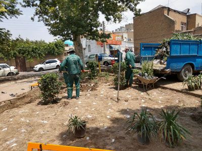 با اجرای عملیات بازپیرایی سطح کیفی بوستان ها بهبود می یابد