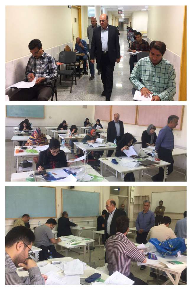 برگزاری دومين روز آزمون ورود به حرفه مهندسی همزمان در حوزه هاى اصفهان و کاشان