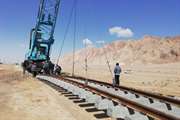 عملیات اجرایی راه آهن یزد به فارس با سرعت بالایی در دست اجرا است