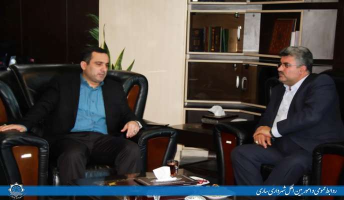 دیدار مدیرعامل شرکت گاز مازندران با شهردار ساری