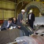 بازدید مدیر عامل محترم شرکت مدیریت توسعه انرژی تامین از مراحل تعمیرات نیمه اساسی واحد ۲ نیروگاه طوس