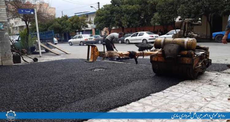تحقق مطالبات شهروندی با عملیات آسفالت و بهسازی معابر شهری