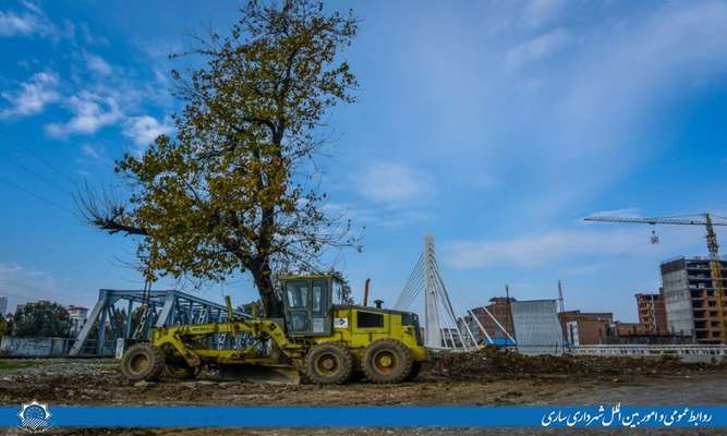 از عملیات اجرایی پروژه پل تا پل تا آسفالت و پیاده رو سازی معابر شهری
