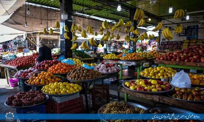 بازار شهید بهشتی ساری