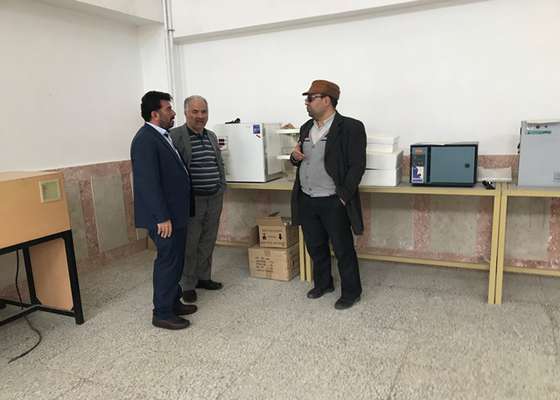 بازدید رئیس شورای شهر دامغان از مرکز ارتقا آموزش های فنی و حرفه ای