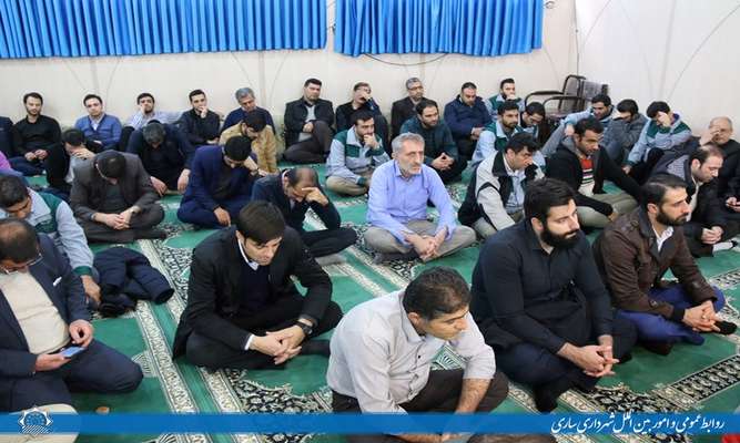 برگزاری مراسم یابود سردارشهید سپهبد قاسم سلیمانی در نمازخانه عمارت شهرداری ساری
