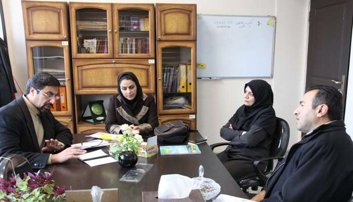 برگزاری جلسه هماهنگی اجرای مانور سیلاب مدارس در شرکت آب...