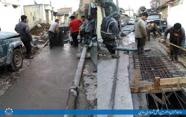 ادامه چرخه عملیاتی پروژه هدایت آب های سطحی