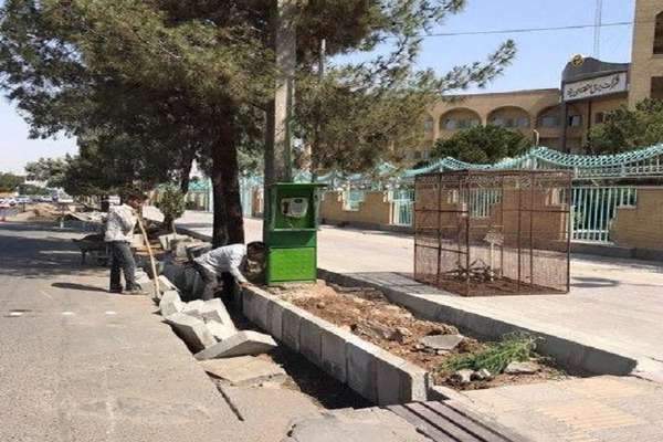 در دی ماه 120 متر ترمیم و نصب جدول در منطقه دو شهرداری قزوین اجرا شد
