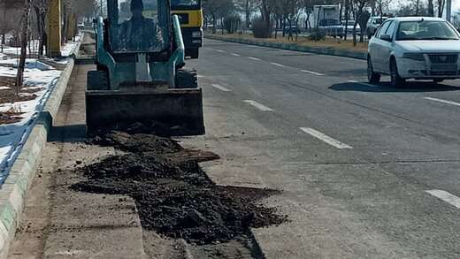 ساماندهی مسیرهای اصلی مبادی ورودی غرب تبریز
