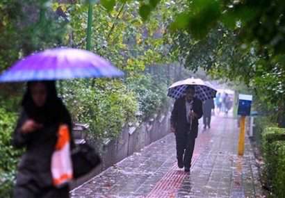 آب و هوا در ۱۱ بهمن / کدام شهر‌های کشور باران می‌بارد؟