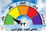 کیفیت هوای مشهد در شرایط پاک قرار دارد
