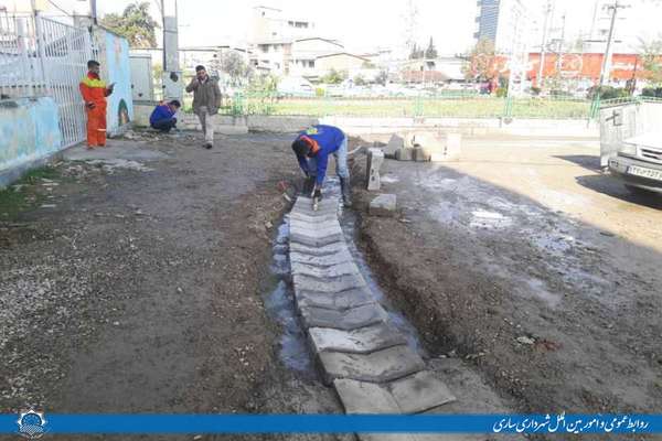 گام‌های پرشتاب شهرداری ساری در راستای هدایت آبهای سطحی