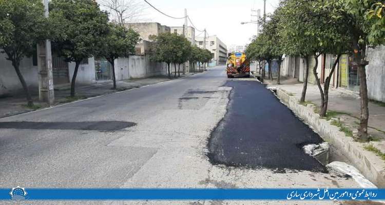 بهسازی و آسفالت معابر جهت روان سازی ترافیک