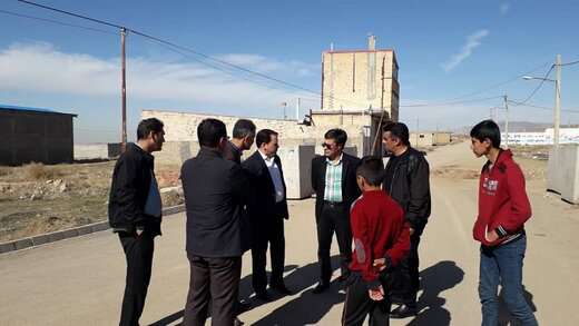 بازدید معاون فنی و عمرانی فرماندار تبریز از خدمات محله ای روستاهای الحاقی منطقه۶