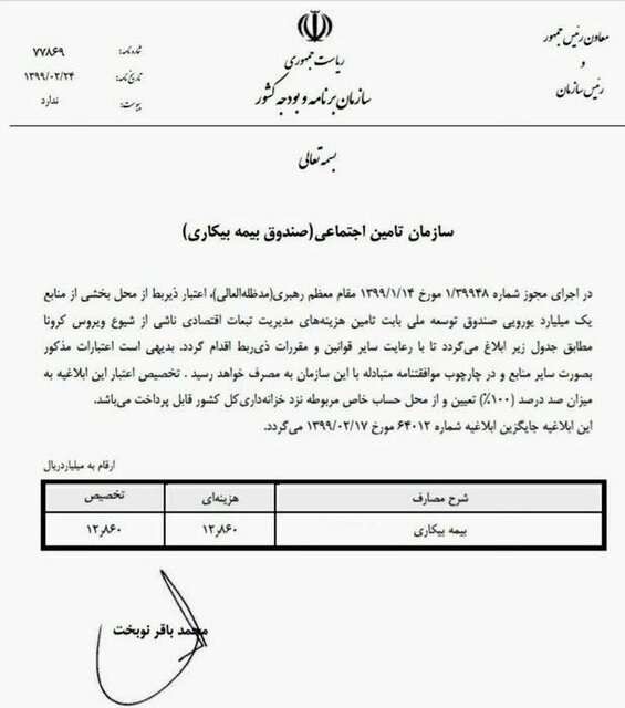 آخرین آمار متقاضیان بیمه بیکاری کرونا / درخواست ۶۸۹ هزار نفر پذیرفته شد