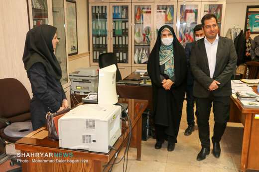تجلیل نایب رئیس شورای اسلامی تبریز از کارکنان اداره کل ارتباطات و بین الملل  شهرداری مرکز
