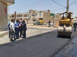 اجرای ۲۴۷ هزار مترمربع آسفالت در نیمه اول خردادماه